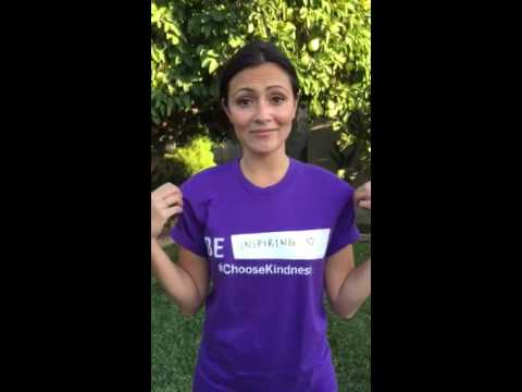 Chasing Life star Italia Ricci takes a stand against bullying for #spiritday