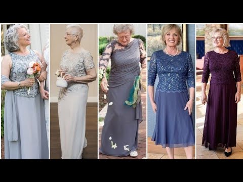 30+ Grandmother of the bride dresses Elegant & Gorgious 2024-25