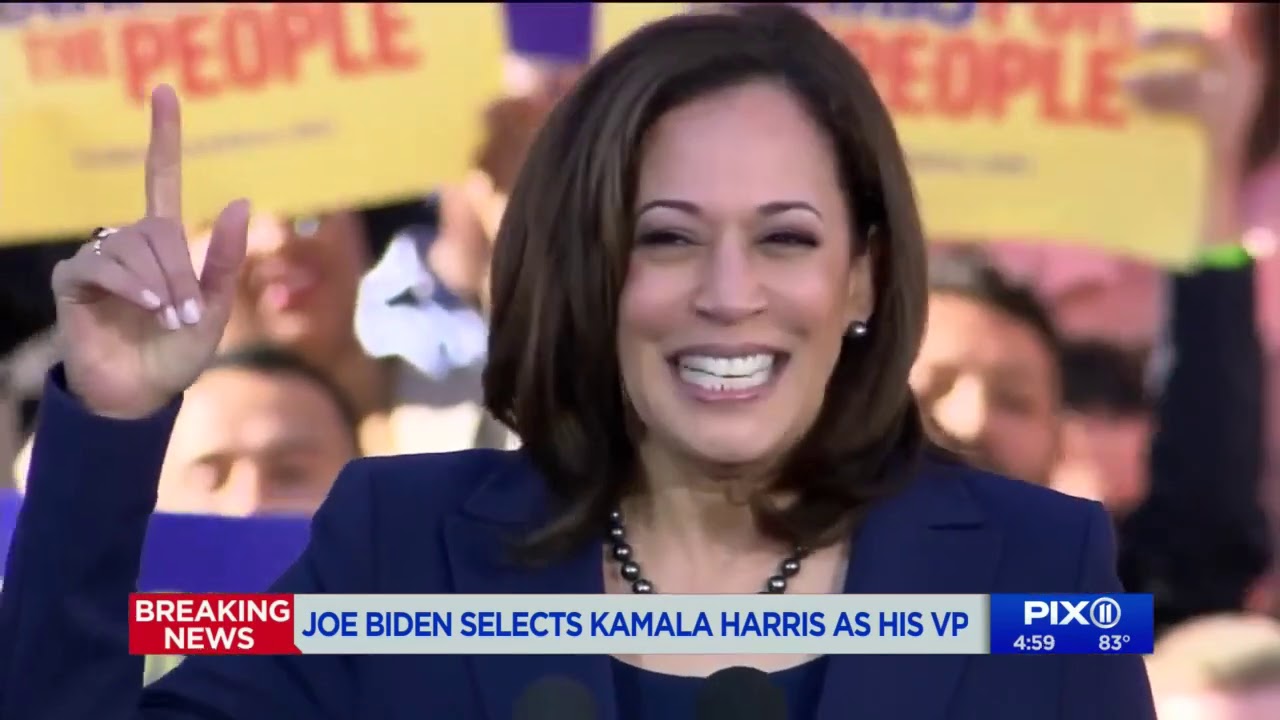 Biden selects Kamala Harris as VP pick