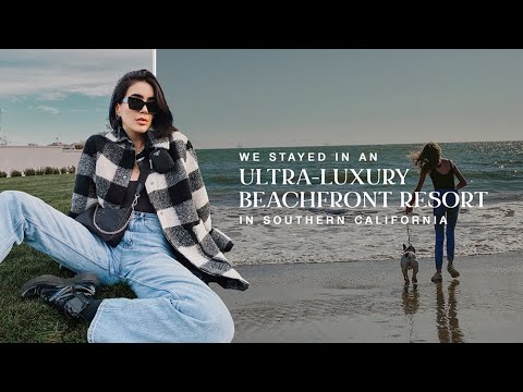 We Stayed In An Ultra-luxury Beachfront Resort in Southern California!! | Rosewood Miramar Beach