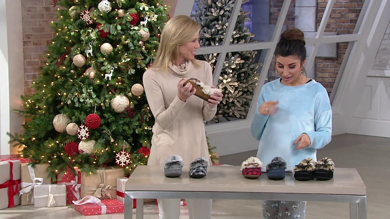 Vionic Slipper Moccasins - Juniper on QVC