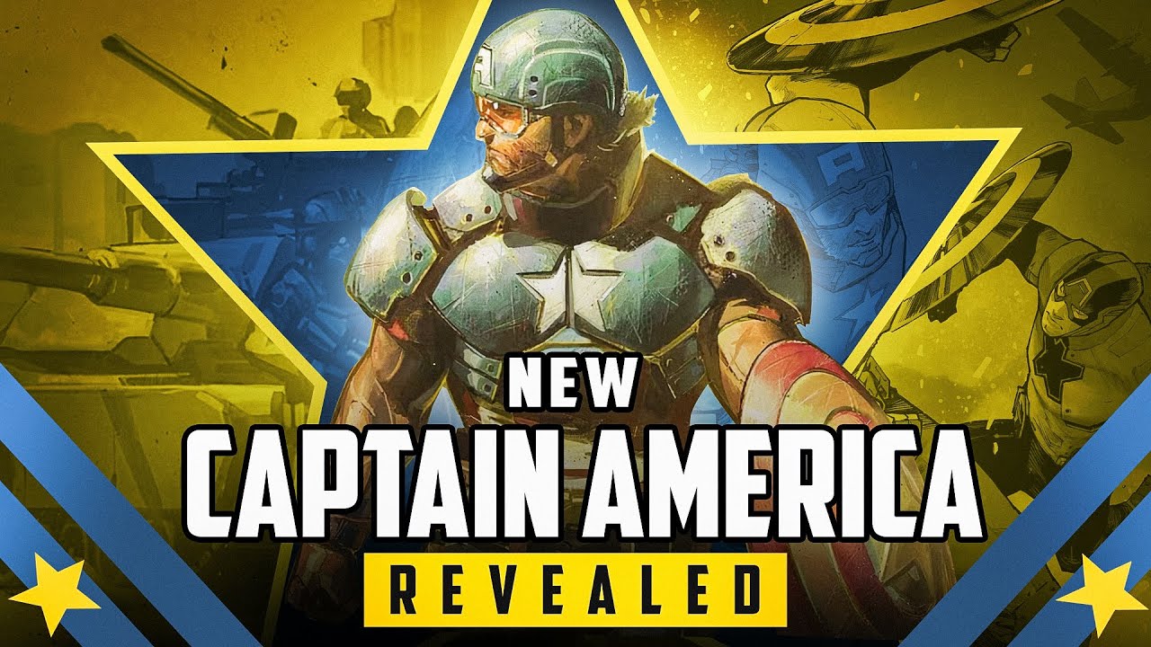 Marvel's New Captain America Revealed...And He's No Steve Rogers