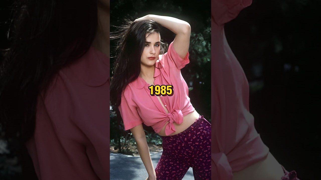 Demi Moore Through The Years 🌟 Part-1 #shorts #thenandnow