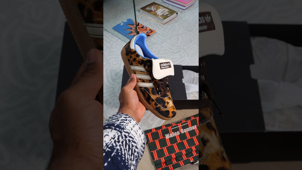 Wales Bonner X Adidas Leopard Samba |UNBOXING #walesbonner #adidas