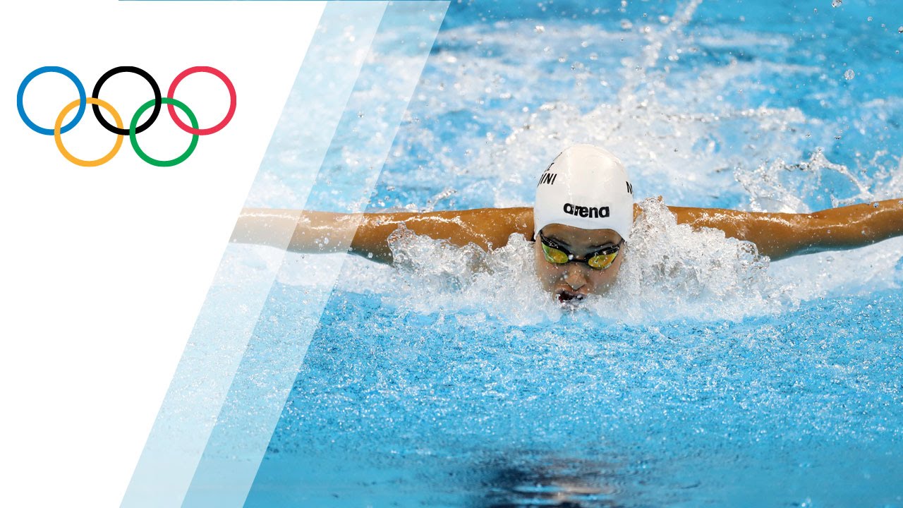 Refugee swimmer Yusra Mardini wins her heat becoming supporters favourite