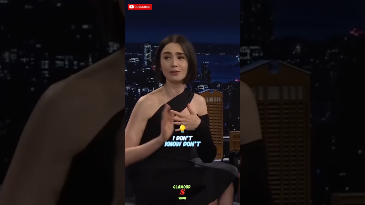 Lily Collins Wants More | Jimmy Fallon #shorts #ytshorts #youtubeshorts  #video #comedy #funny