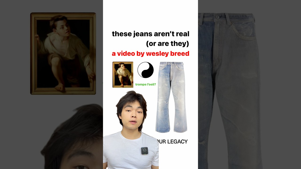 These jeans aren’t real… | #fashion #mensfashion #denim #jeans #ourlegacy