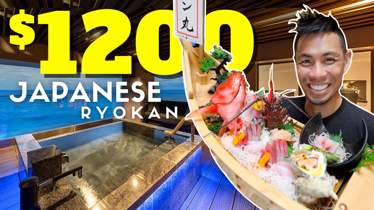 What a $1200 Japanese Luxury Ryokan Hotel Stay is like
