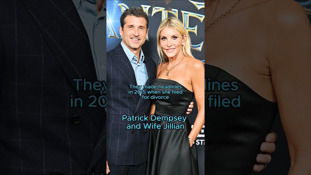 ❤️ Patrick Dempsey and Wife Jillian…