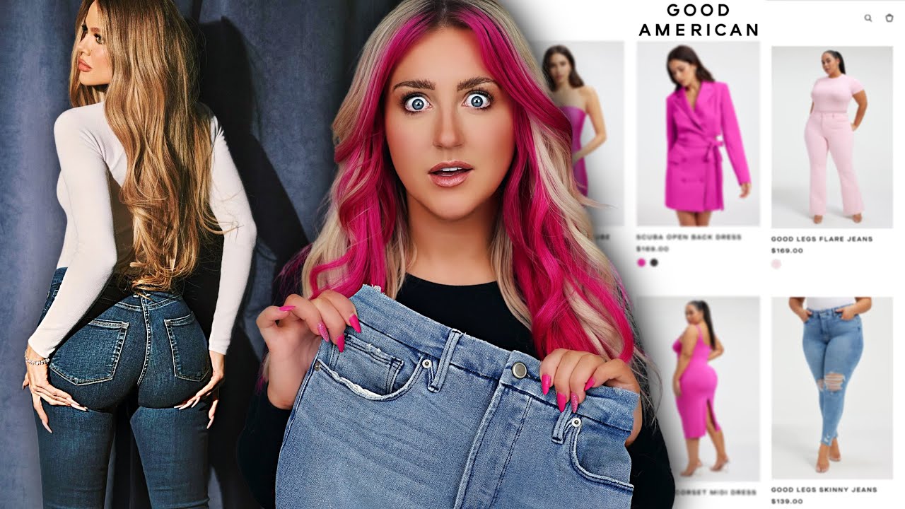 I Bought KHLOE KARDASHIAN’s Good American Clothes | Celebri-TEA