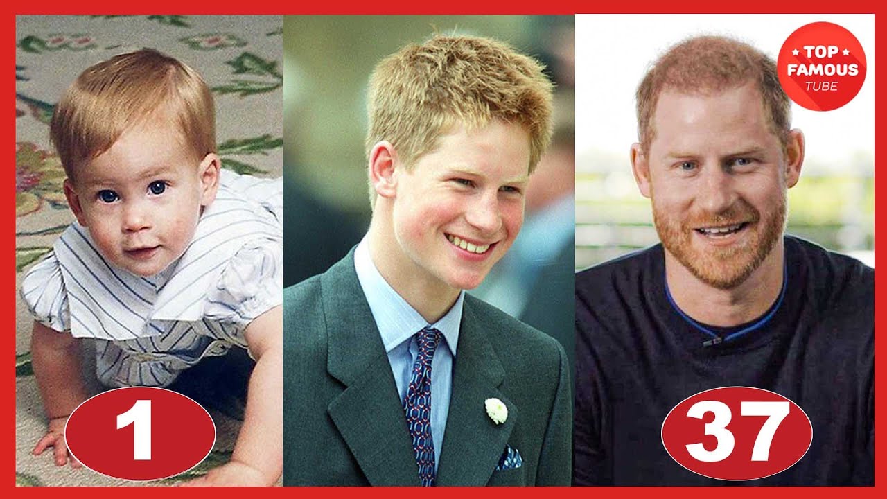 Prince Harry Transformation ⭐ The Happy Prince