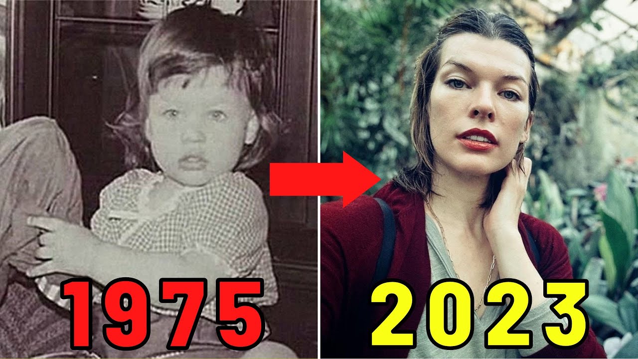 Evolution of Milla Jovovich | 1975 - 2023
