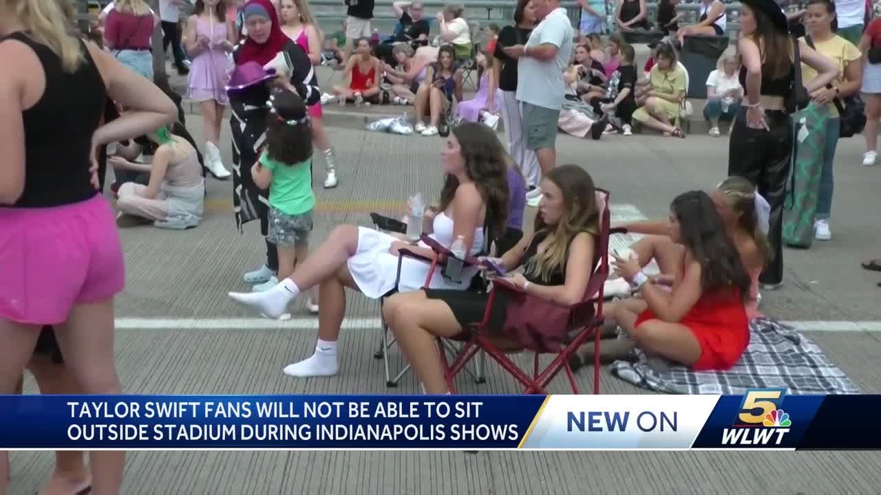 Taylor Swift in Indianapolis: Ticketless fans not allowed to tailgate outside stadium