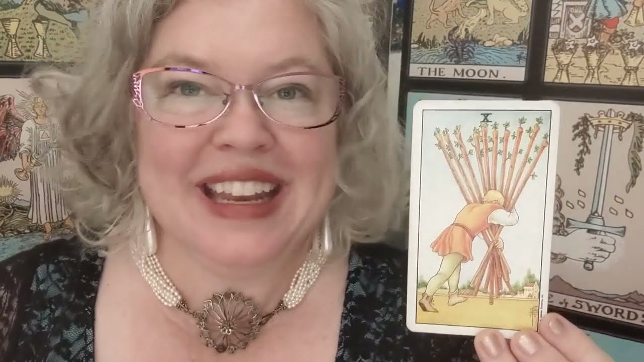 Monday Card: Ten of Wands