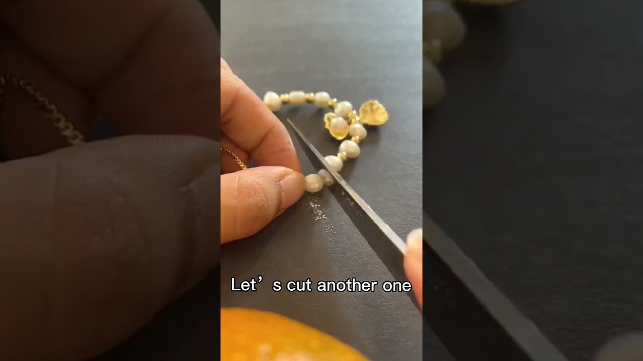 Do you know how to tell REAL vs FAKE pearls😊💖#pearl #realorfake #jewelry #diy #craft #pearljewelry