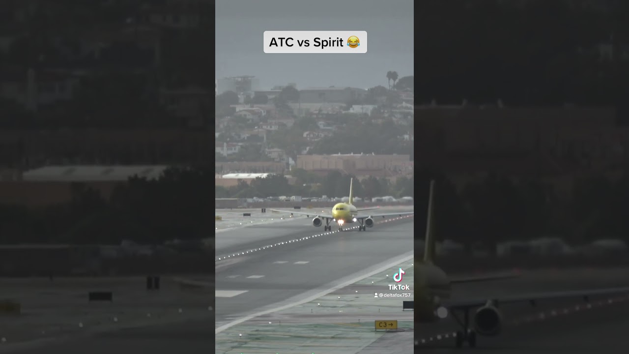 Spirit Airlines Ignores Tornado Warning 😂😅😬