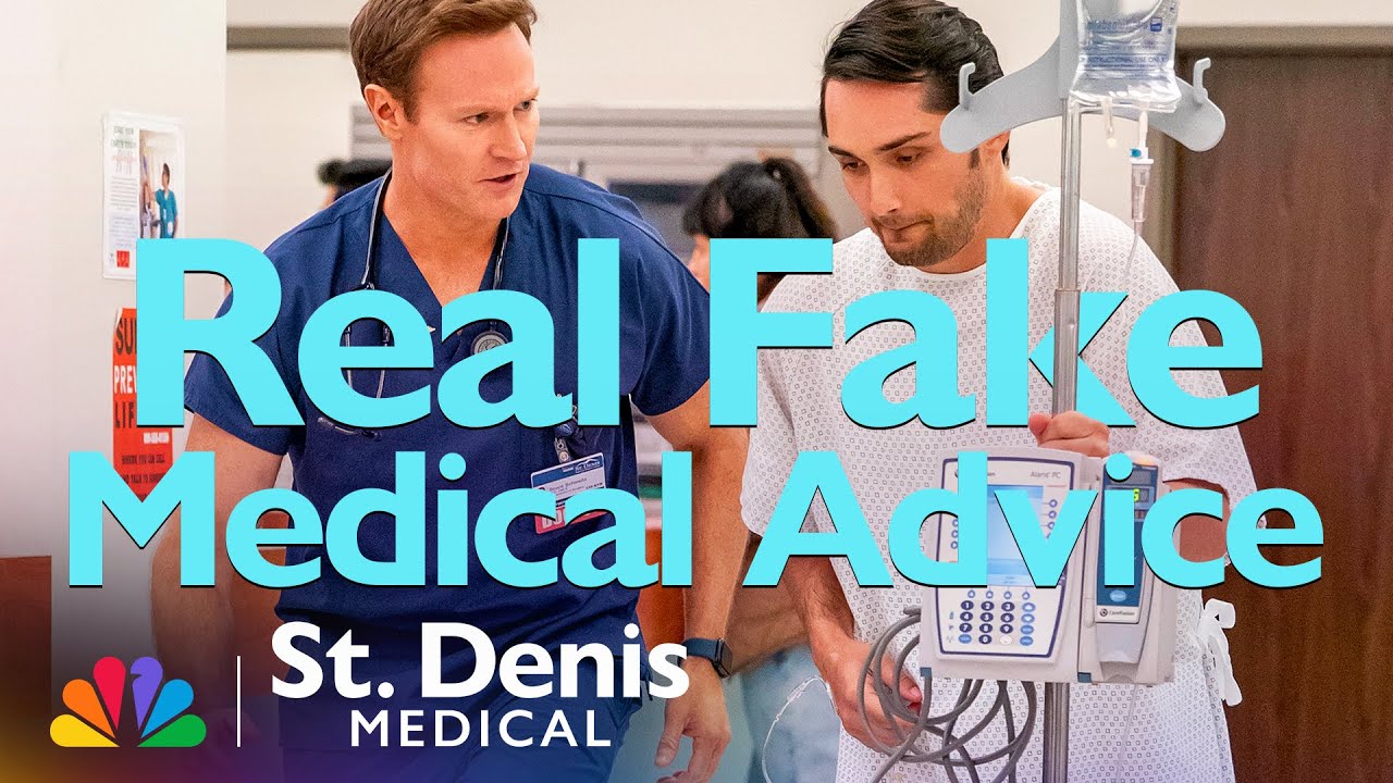 The Cast Gives Real Fake Medical Advice | St. Denis Medical | NBC