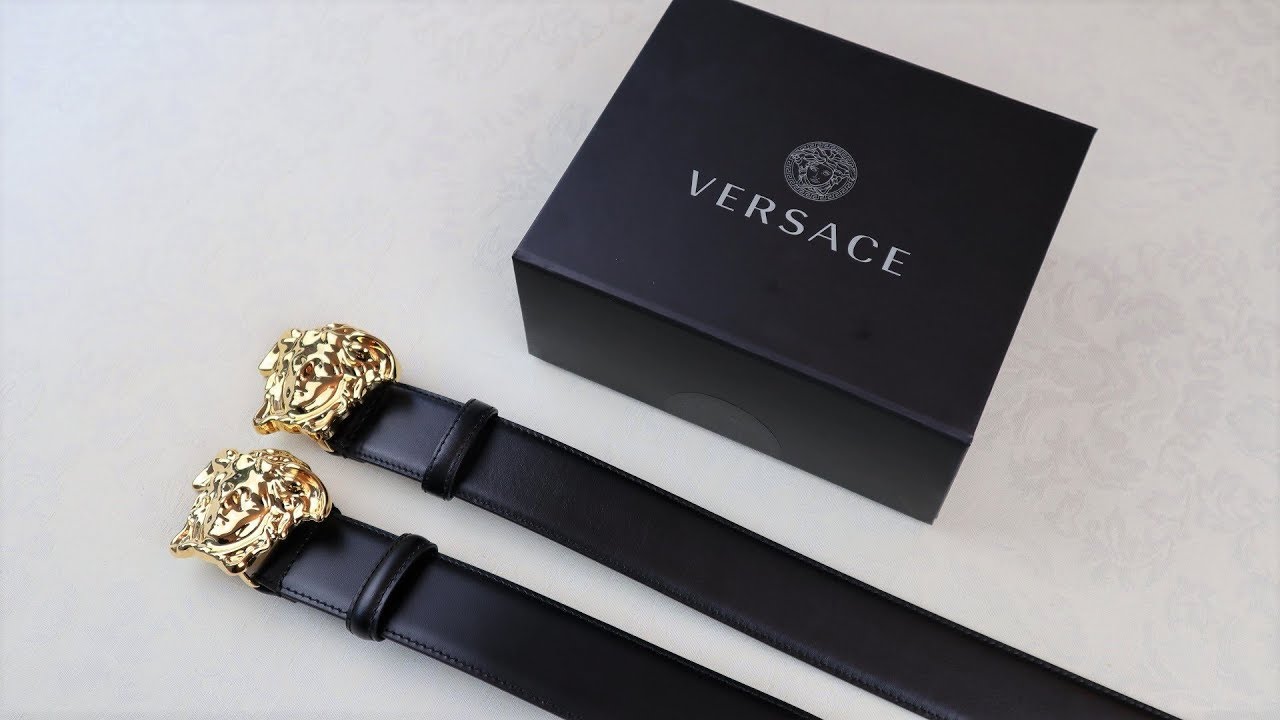 Real vs Replica Versace Palazzo Belt HOW TO SPOT FAKE VERSACE
