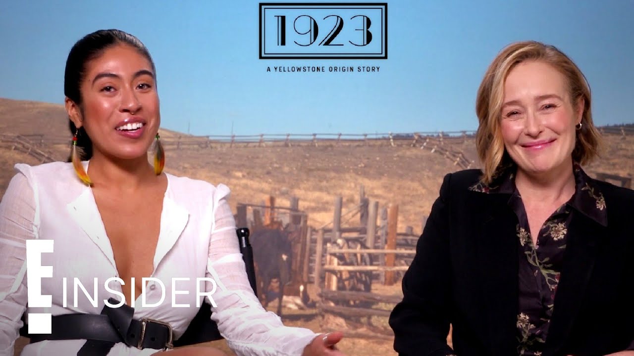 1923 Star Aminah Nieves Tears Up Over Importance of Playing Teonna | E! Insider