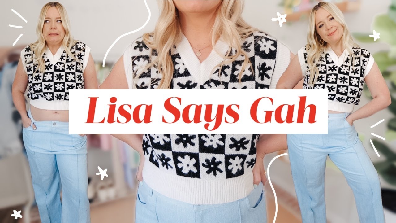 trying a *size inclusive, sustainable* brand?! (lisa says gah)