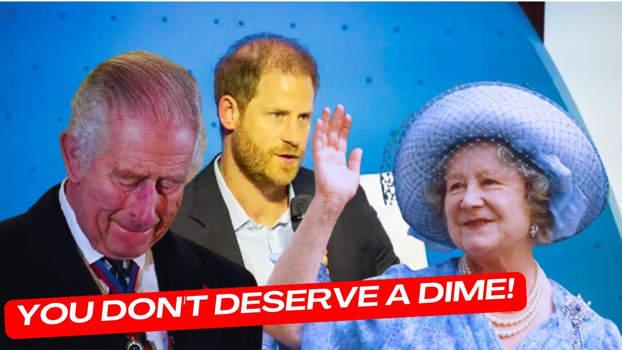 HARRY SCREAMS! King Charles Strips Harry's Inheritance From Queen Mother Trust Fund On 40th Bday.
