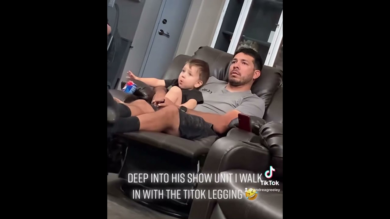 TikTok leggings for the win. Husband was in shock 😳
