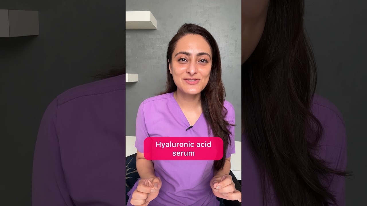 Hyaluronic acid serum | who needs it & who doesn’t #dermatologist explains