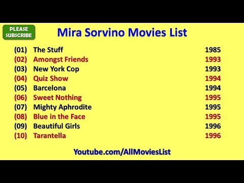 Mira Sorvino Movies List