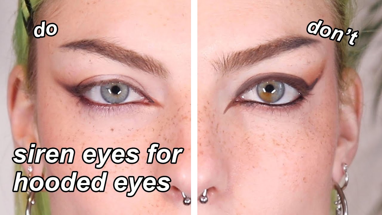 how i do the siren make-up on my HOODED eyes
