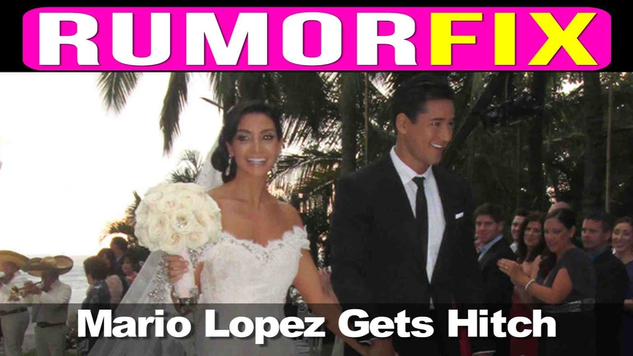Mario Lopez Weds Courtney Mazza In Mexico