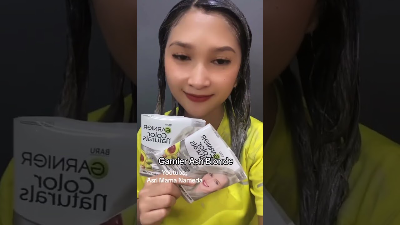 Garnier Ash Blonde kena sinar matahari #garnierashblonde #ashblonde #garniercolornaturals