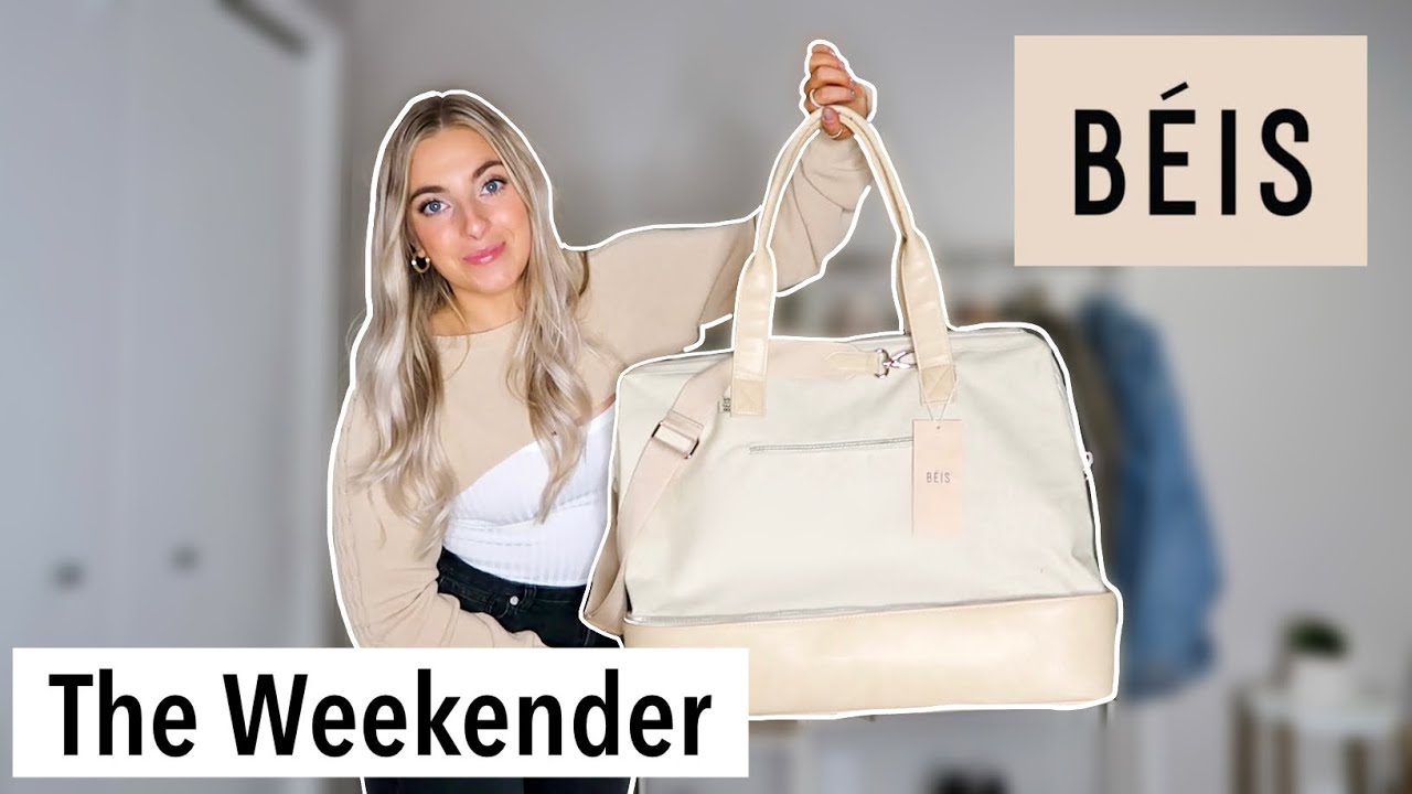 The BÉIS WEEKENDER BAG Unboxing & Review then Pack With Me | Morgan Green