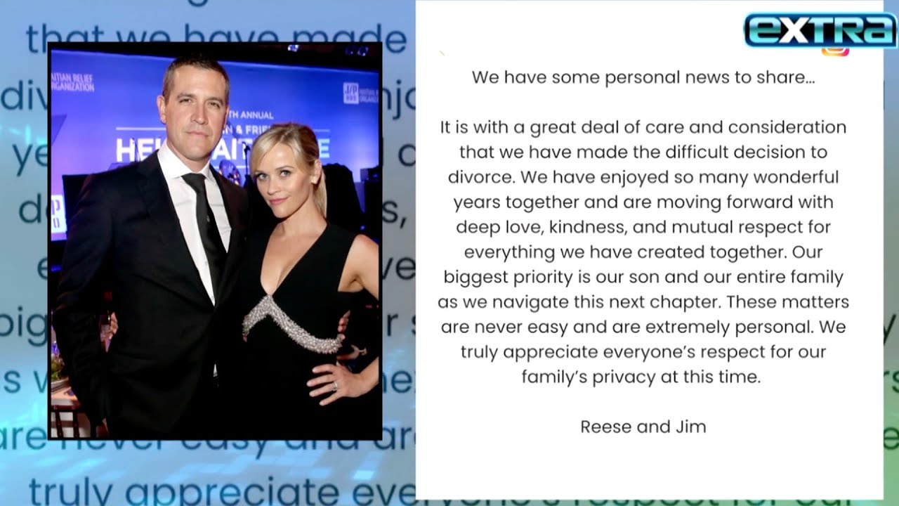 Reese Witherspoon & Jim Toth DIVORCING After 11 Years of Marriage