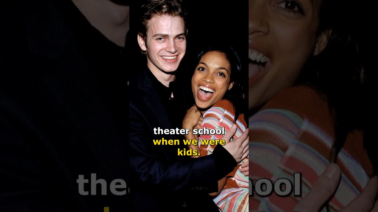 How Rosario Dawson And Hayden Christensen MET! #starwars #rosariodawson #haydenchristensen #shorts