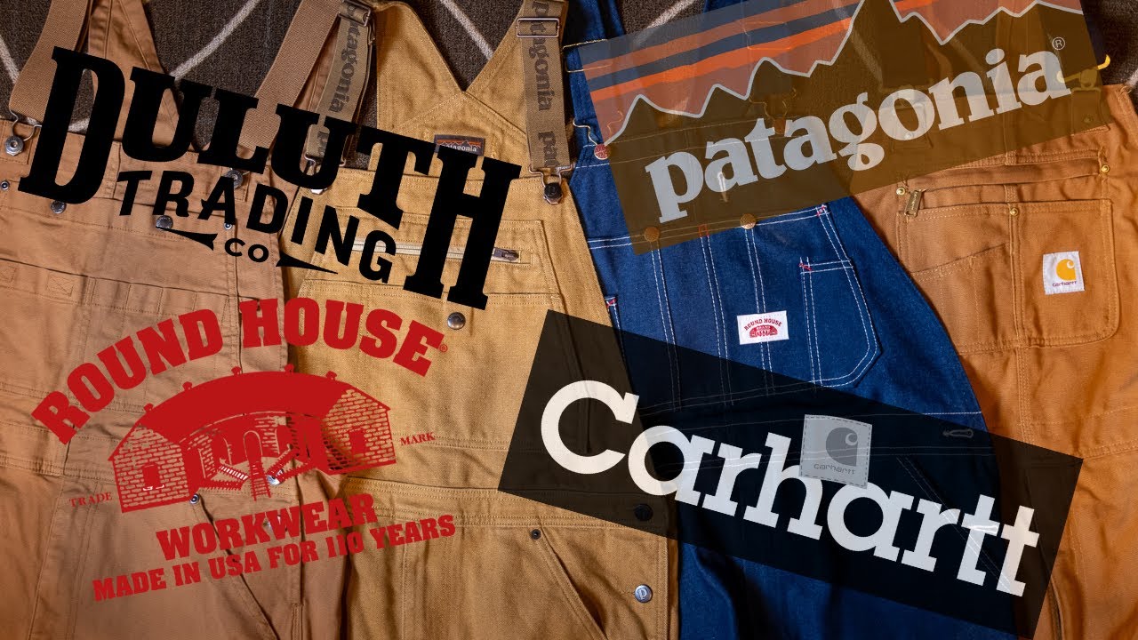 Ultimate Overalls Comparison - Carhartt, Duluth Trading Co, Patagonia, Round House