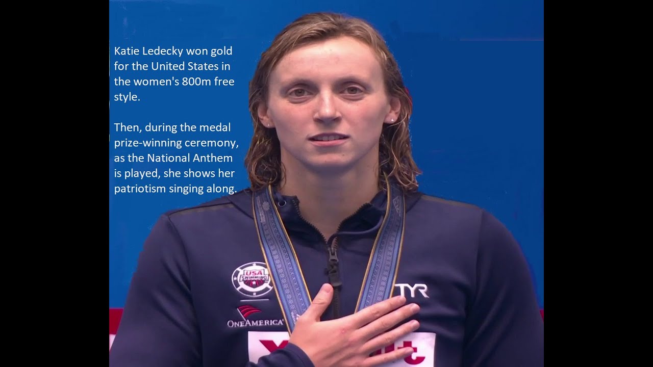 KATIE LEDECKY WINS GOLD GLORY FOR THE USA