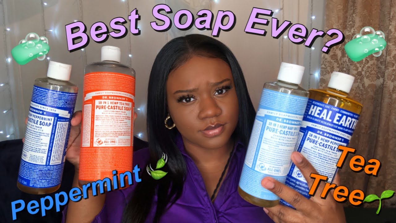 DR BRONNER CASTILE SOAP | What's the hype? | Is it worth it? | TEE BEE