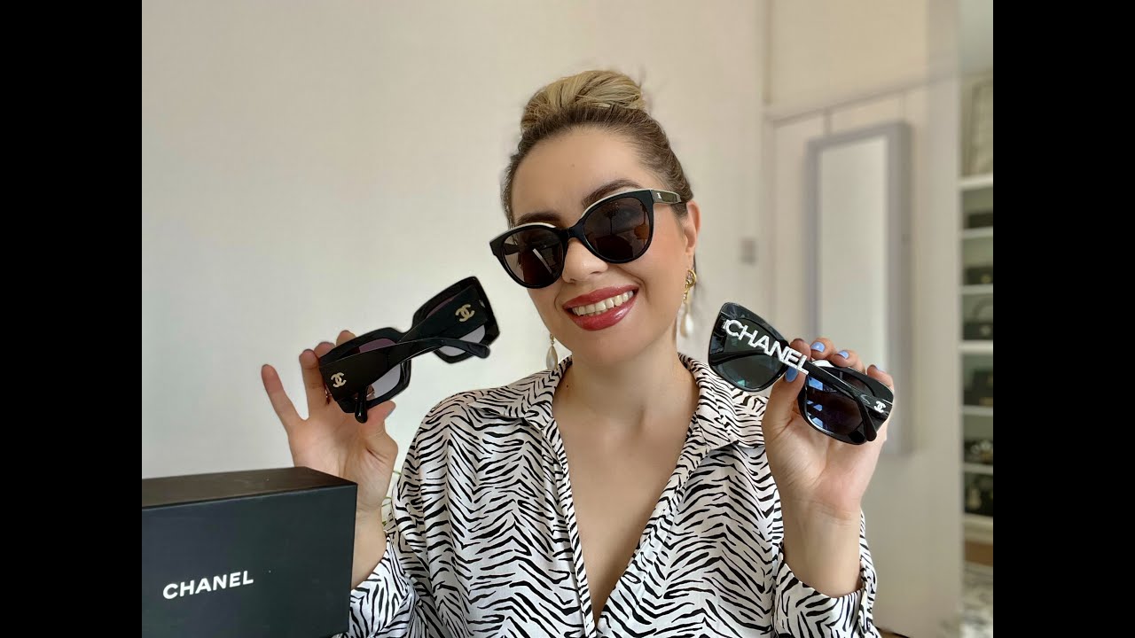Chanel Sunglasses unboxing & try on