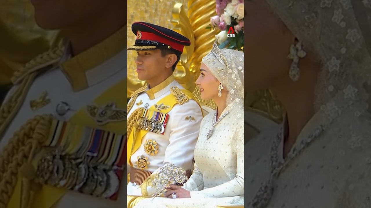 Brunei's Prince Abdul Mateen marries commoner fiancee Anisha Rosnah in royal wedding