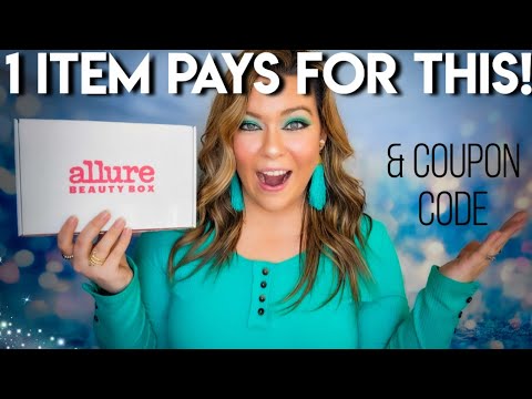 Allure Beauty Box February 2024 Unboxing + Coupon Code | LOVE LOVE LOVE THIS ONE!!