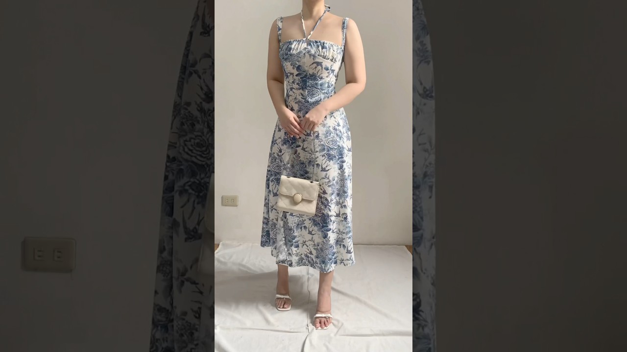 When worn of this milkmaid dress from tiktokshop💙✨ #fashion #dress #outfitideas #sundress #milkmaid