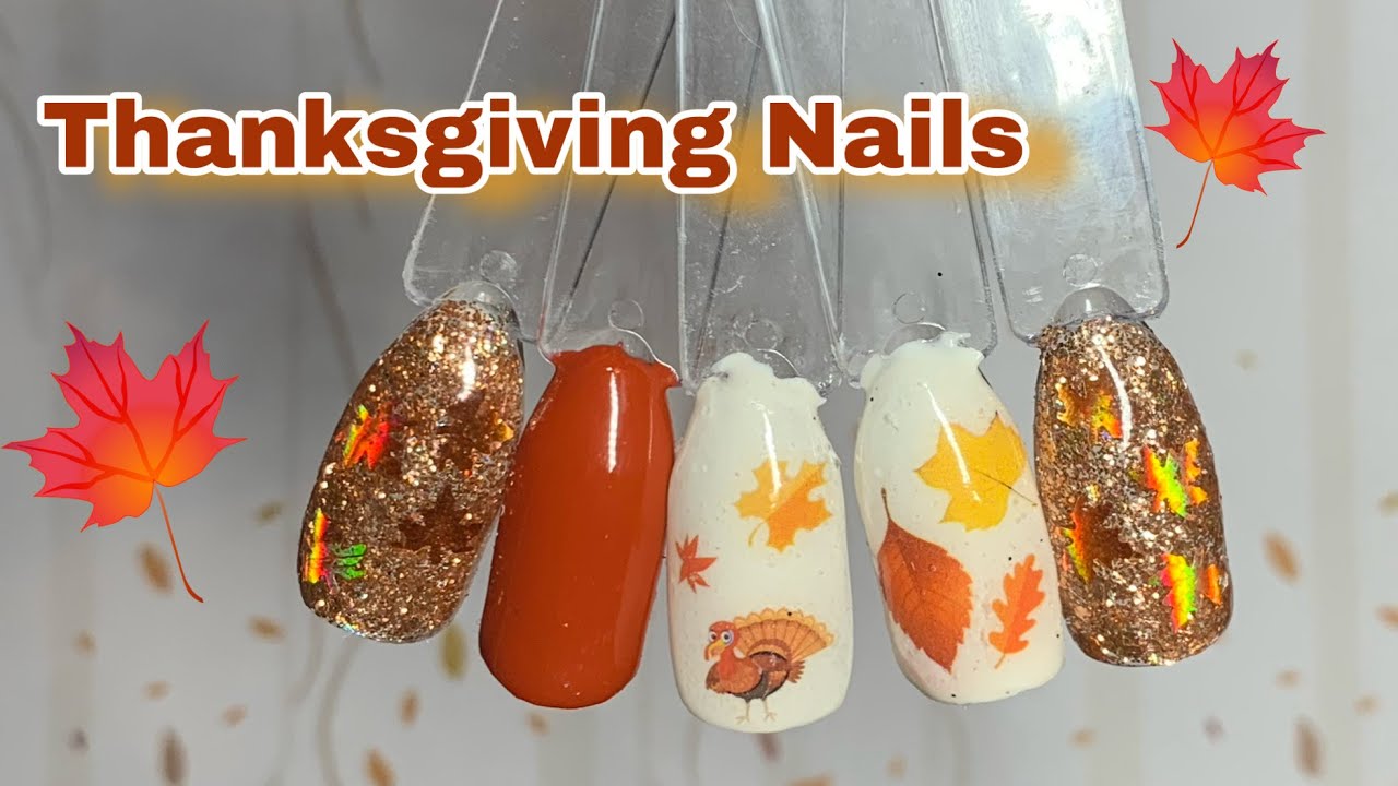 Thanksgiving Nail Art Tutorial