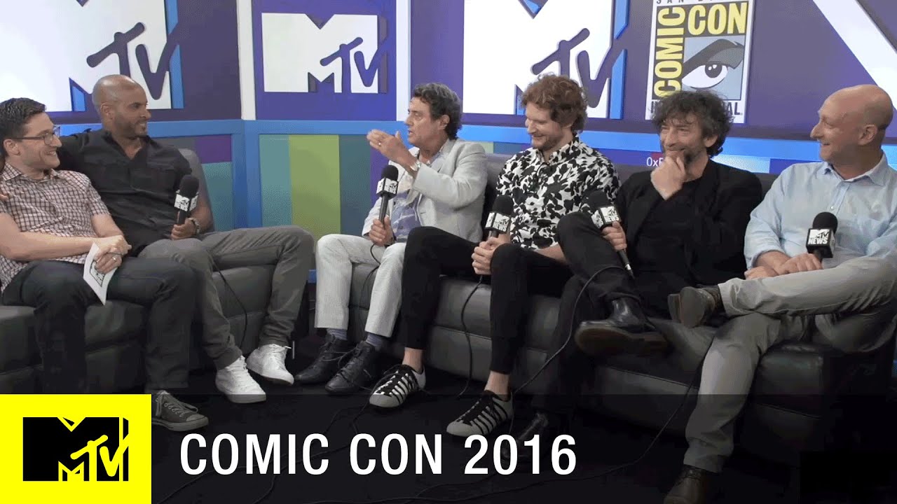 The American Gods Cast Chats About Their Huge Fan Base | Comic Con 2016 | MTV