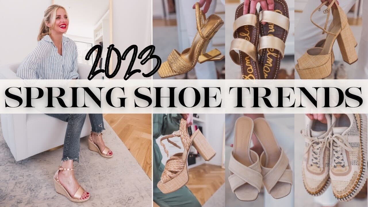 The Hottest Spring & Summer Shoe Trends for 2023! (Sandals, Heels, Wedges, Platforms, and MORE!)