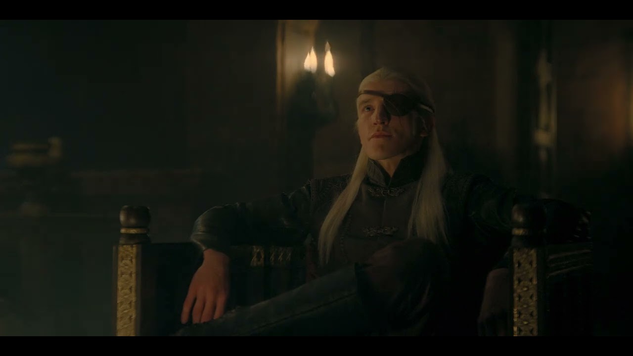 Otto Hightower talks with Aemond Targaryen | House of the Dragon Season 2 E1 #houseofthedragon