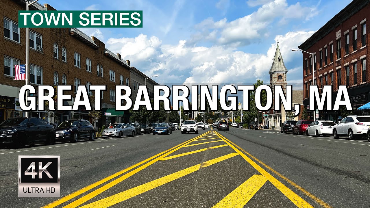 Great Barrington, Massachusetts POV Walking Tour - The Berkshires - DJI Pocket 2 - 4K UHD
