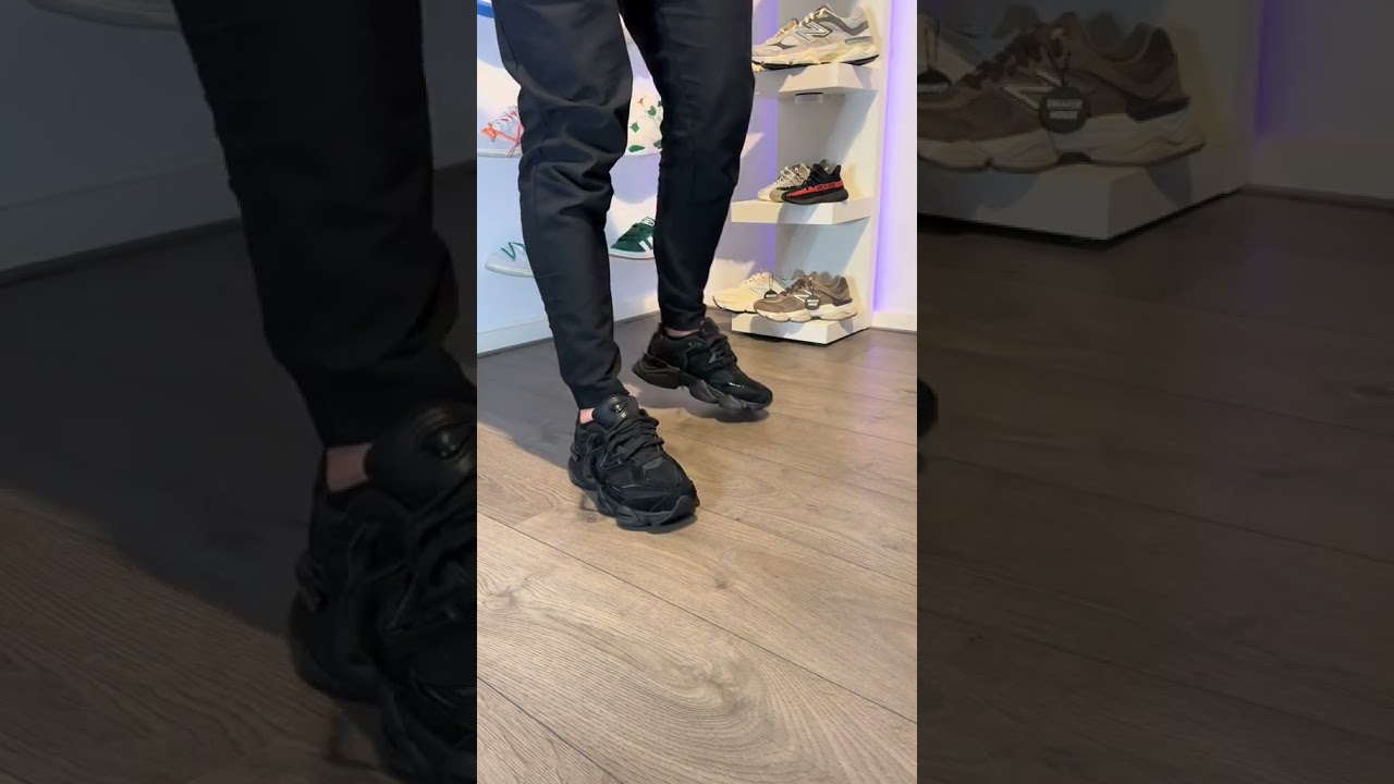 New Balance 9060 "Triple Black" – Stealth Mode Activated! ⚫👟