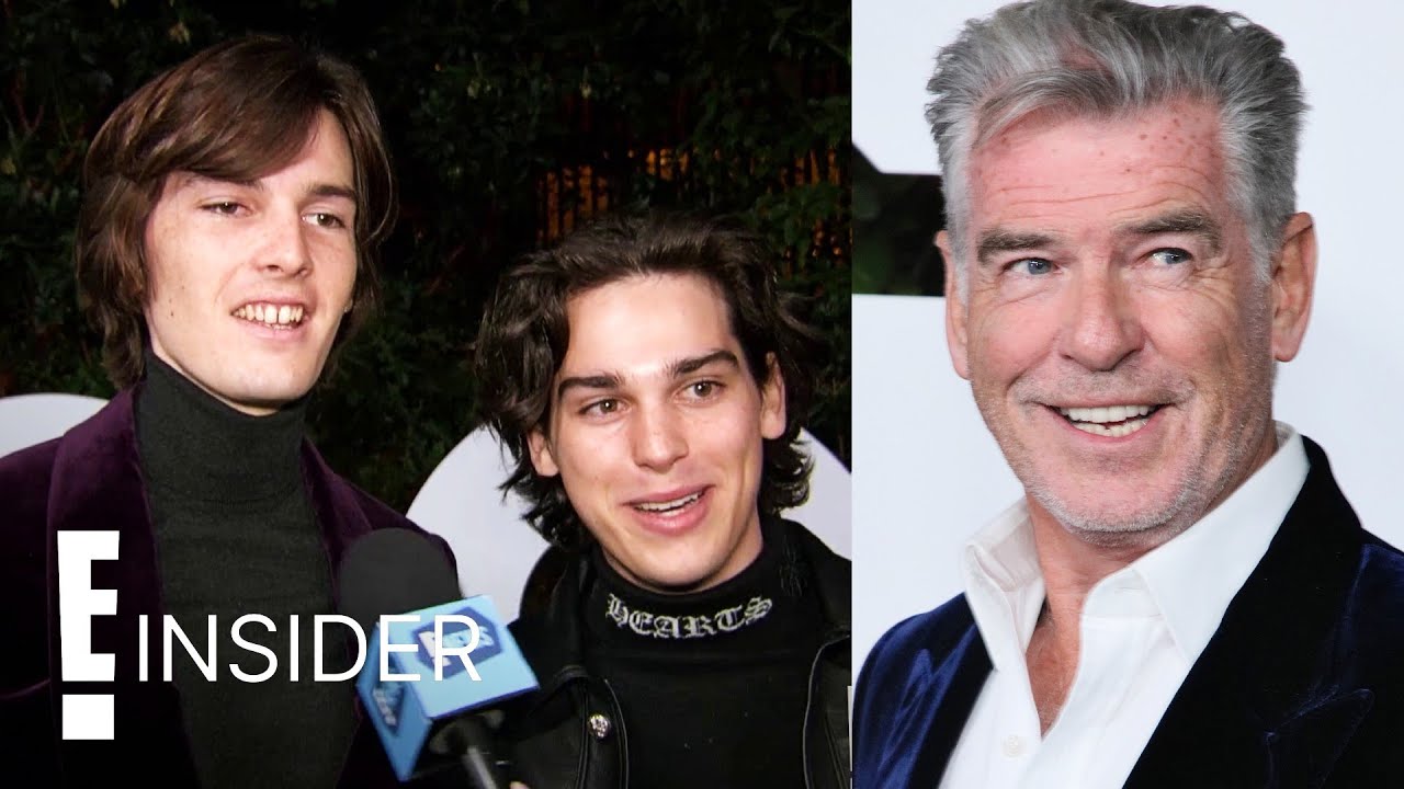 Pierce Brosnan's Sons Recognize Nepotism in Hollywood at GQ Men of the Year 2022 | E! Insider