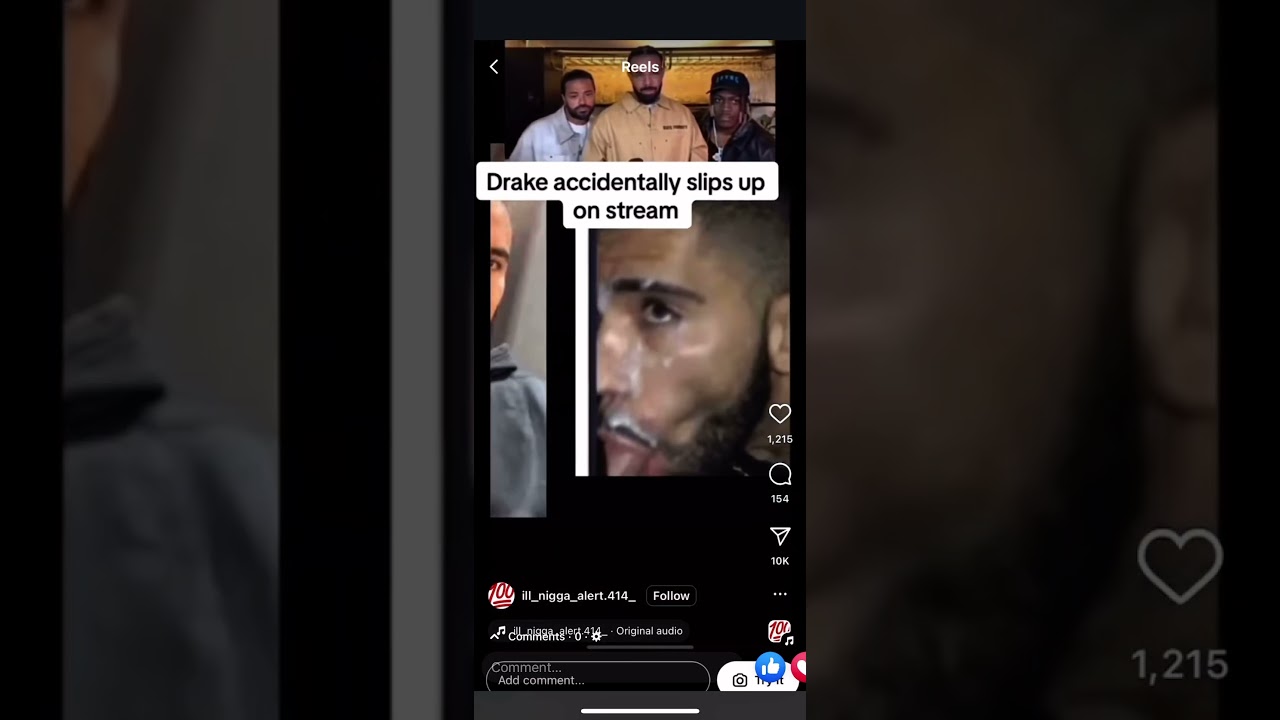 Have y’all seen the video when Drake accidentally slips up 😅🤣#drake #funny #kansascity #comedyfilm