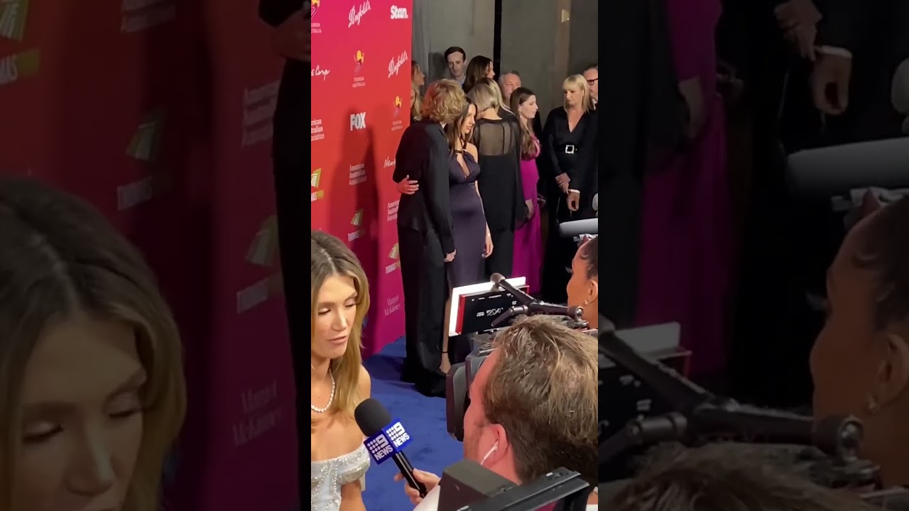 The Kid LAROI & Girlfriend Katarina Deme Arrive at G’Day USA Arts Gala